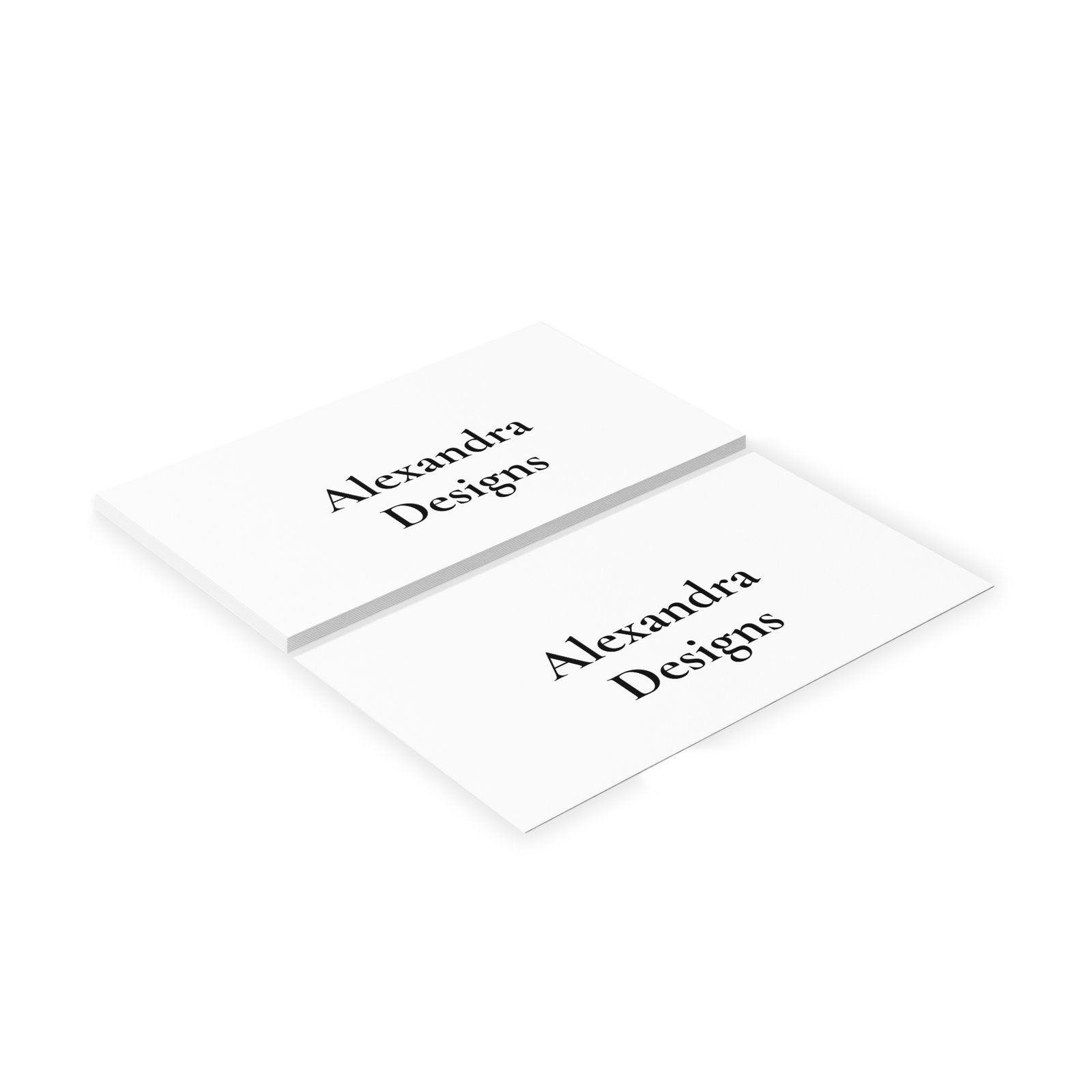 Personalized Business Cards | Custom Business Cards With Your Business Name | Office Stationery Gift - Image 2