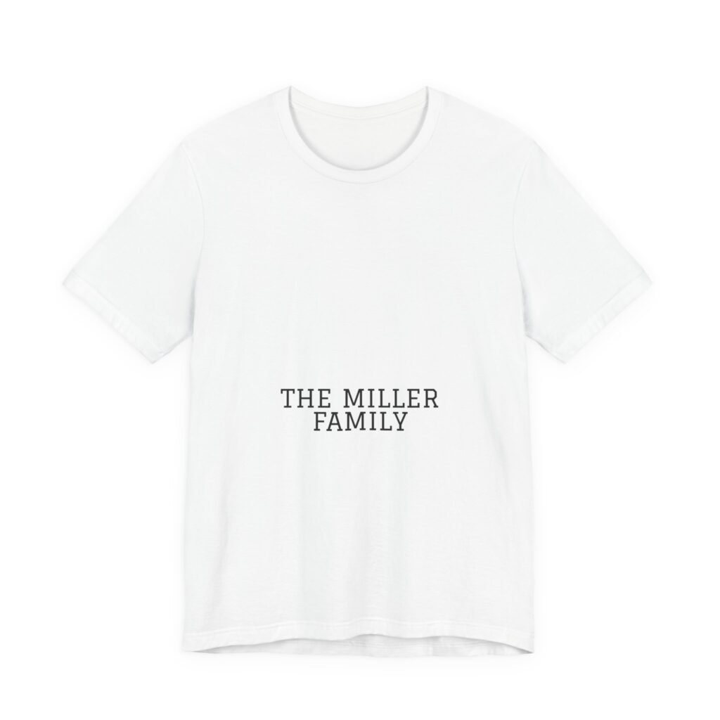 Personalized Family Name T-Shirt, Custom Varsity Text Tee, Vintage Collegiate Family Name Shirt, Custom Matching Family Gift