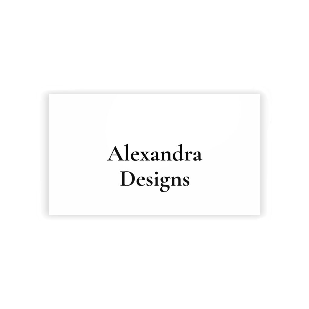 Personalized Business Cards | Custom Business Cards With Your Business Name | Office Stationery Gift