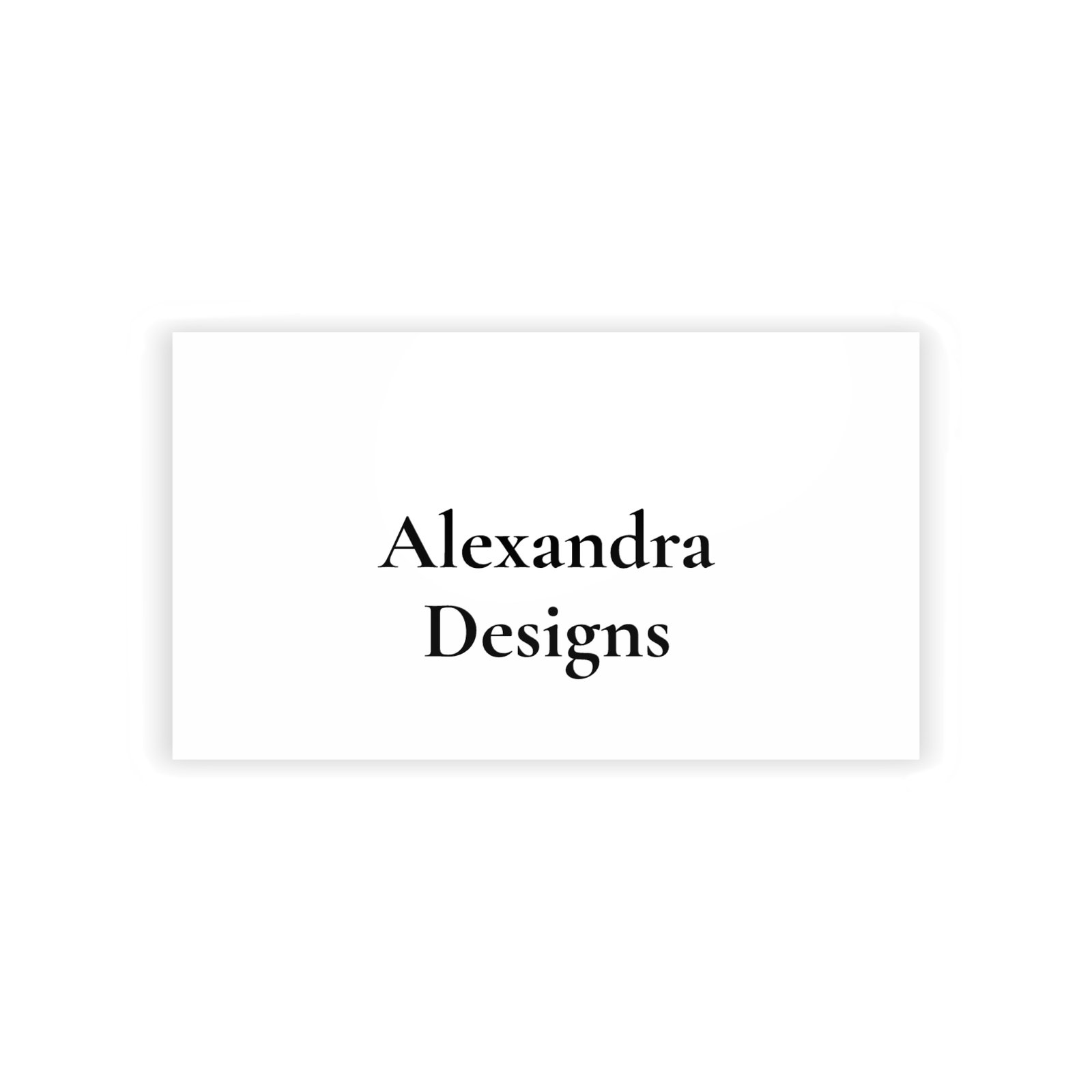 Personalized Business Cards | Custom Business Cards With Your Business Name | Office Stationery Gift