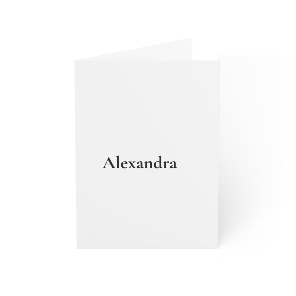 Personalized Greeting Cards | Custom Greeting Cards With Your Name | Office Stationery Gift
