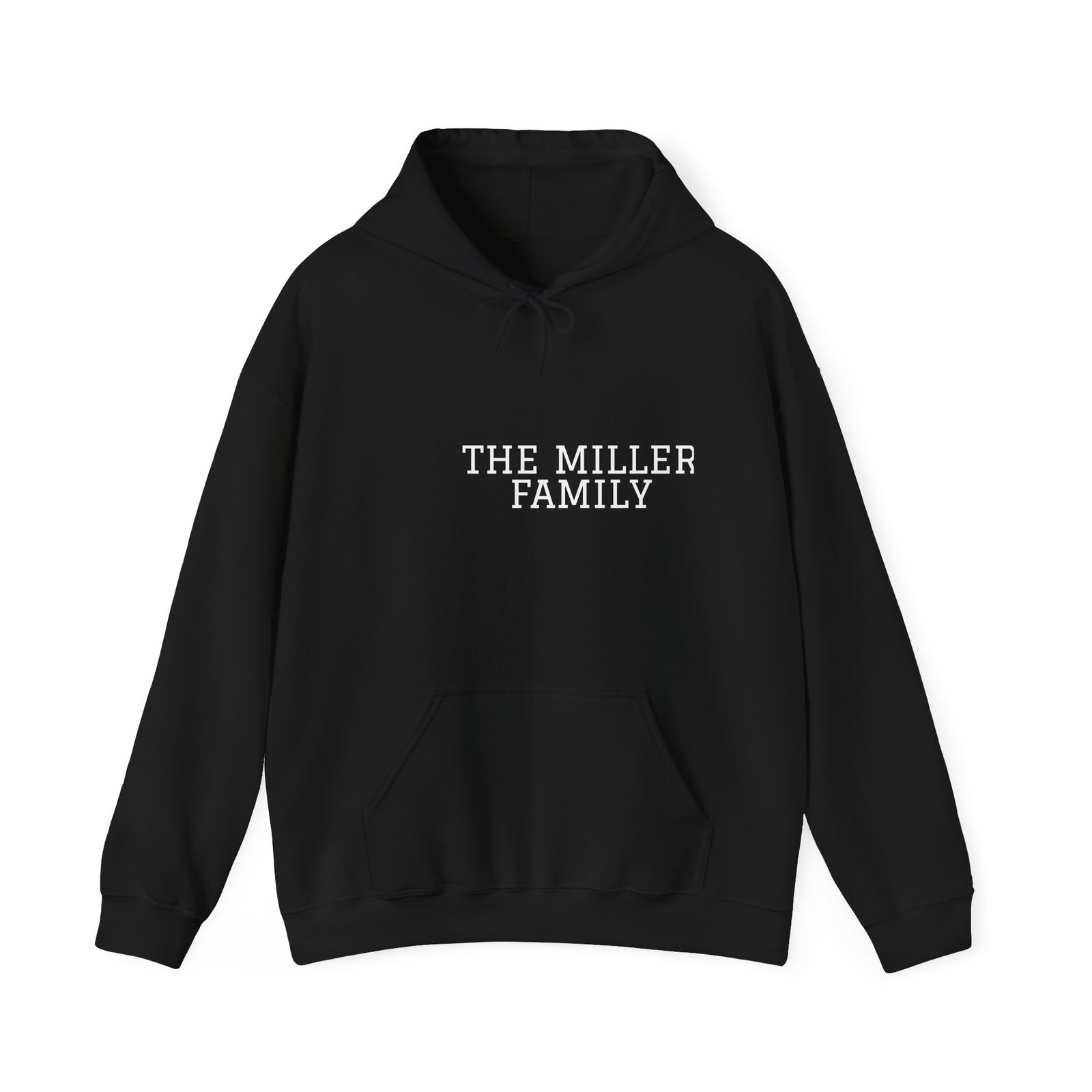 Personalized Family Name Hoodie Dark, Custom Varsity Text Hoodie, Vintage Collegiate Family Name Sweatshirt, Custom Matching Family Gift